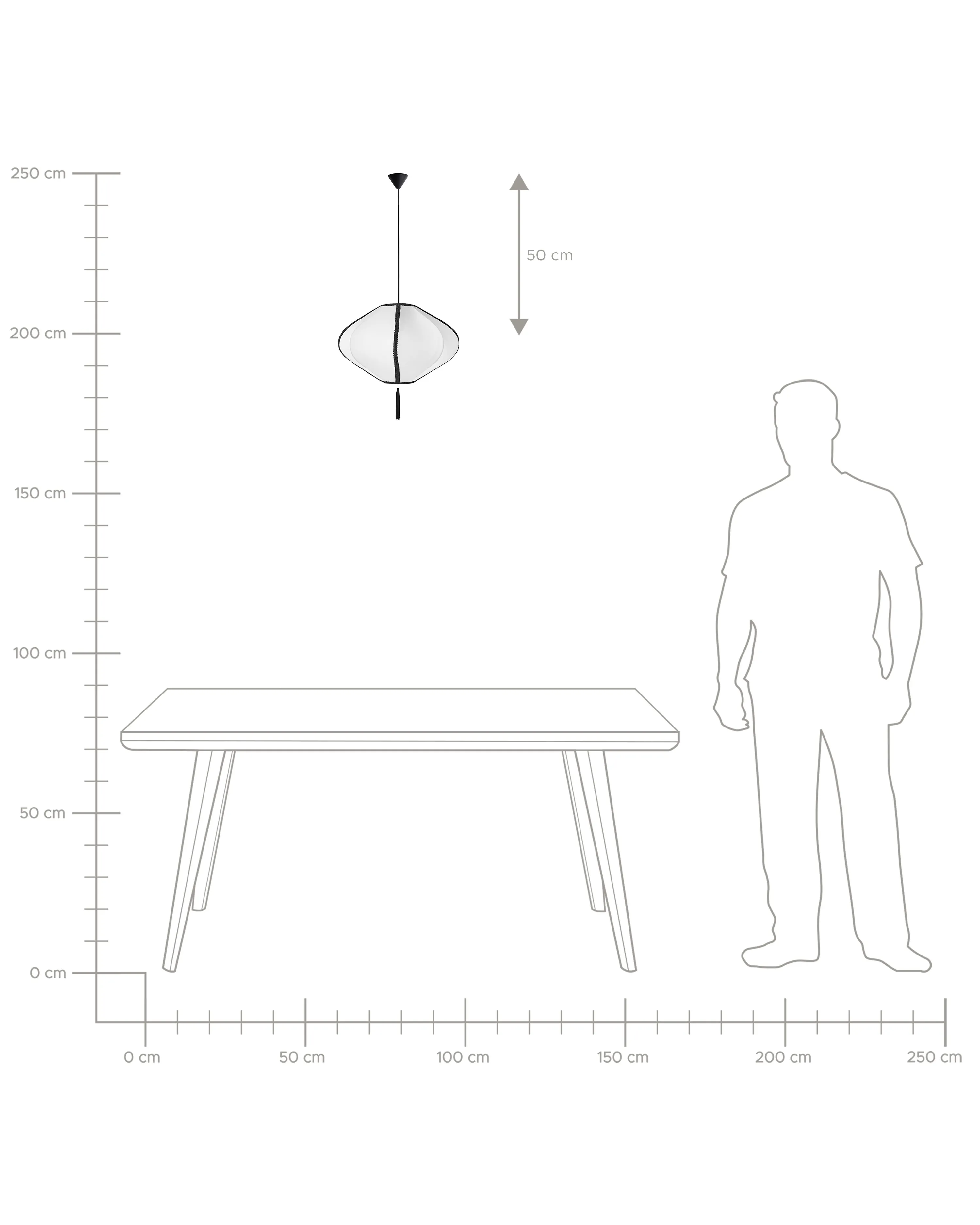 Hanglamp TUCURO Wit
