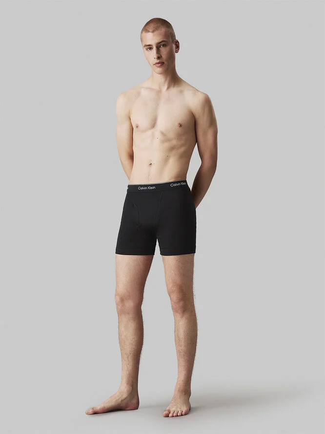 Calvin Klein BOXER BRIEF 3 PK 3 black (legacy 001)