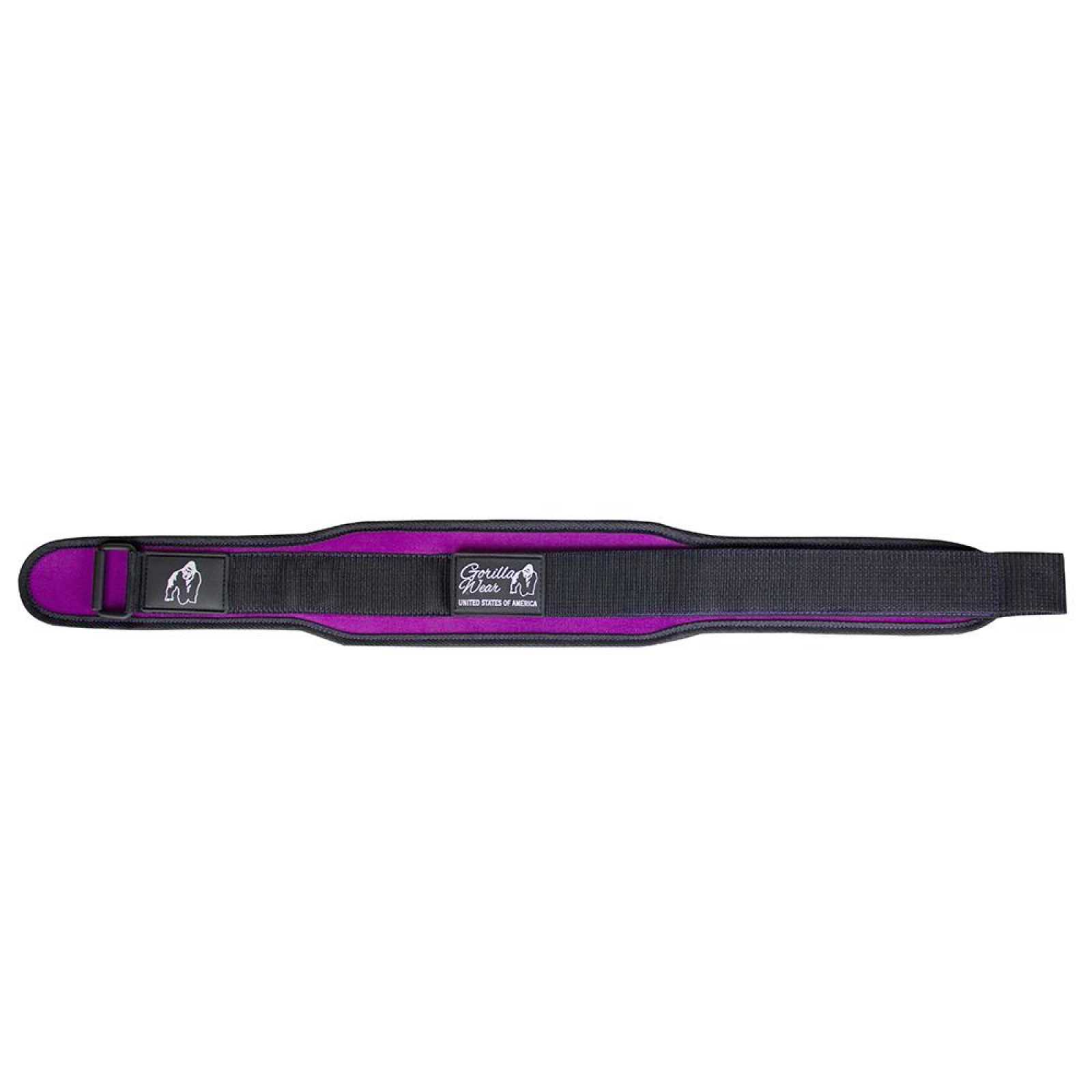 Gorilla Wear Gorilla Wear Cinto de levantamento de peso feminino de 4 polegadas Preto / Roxo