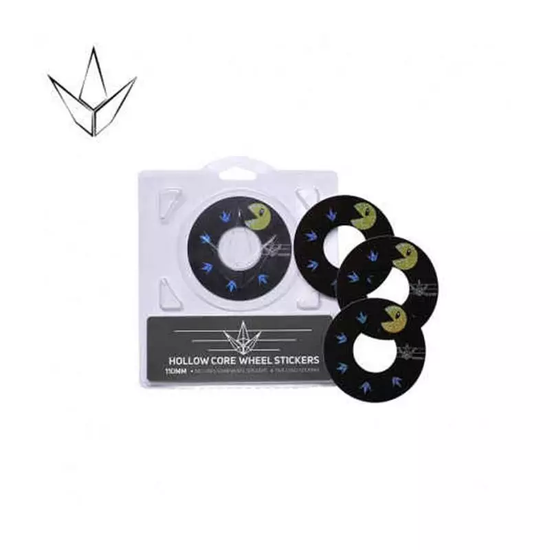 Autocollant Roue Trottinette BLUNT 110mm Hollow Pacman