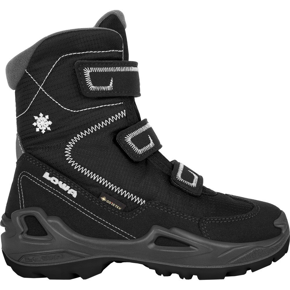LOWA Milo GORE-TEX® HI Winterschuh Kinder schwarz