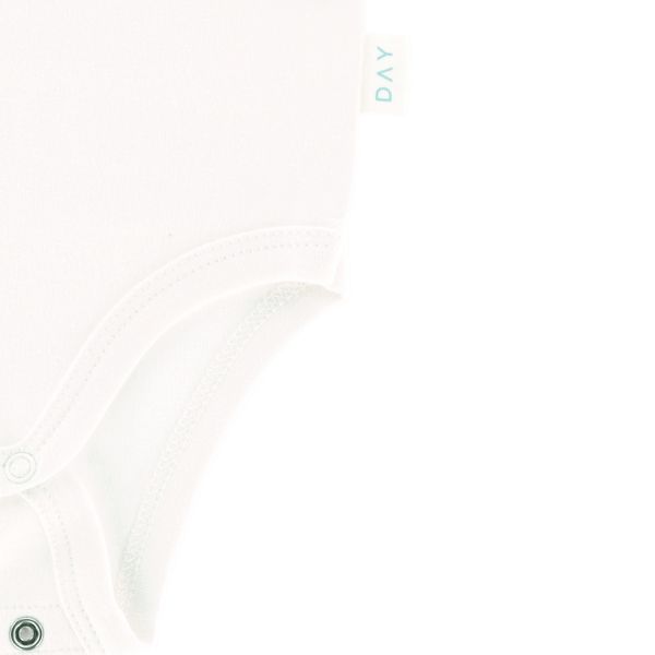 DAY Romper Korte Mouw + Grow-Along - Off White