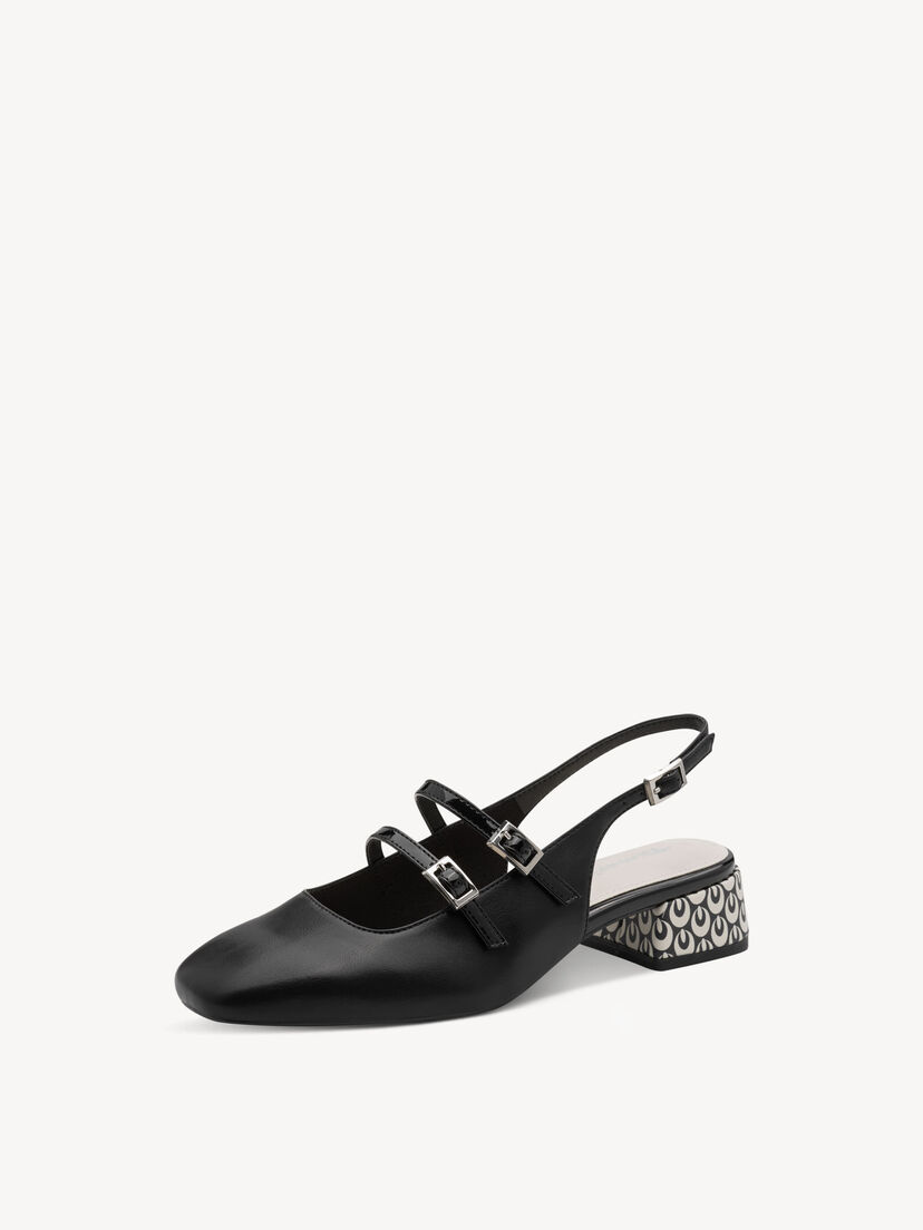 Slingpumps - zwart