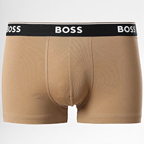 Lot De 3 Boxers 50499420 Noir Blanc Camel