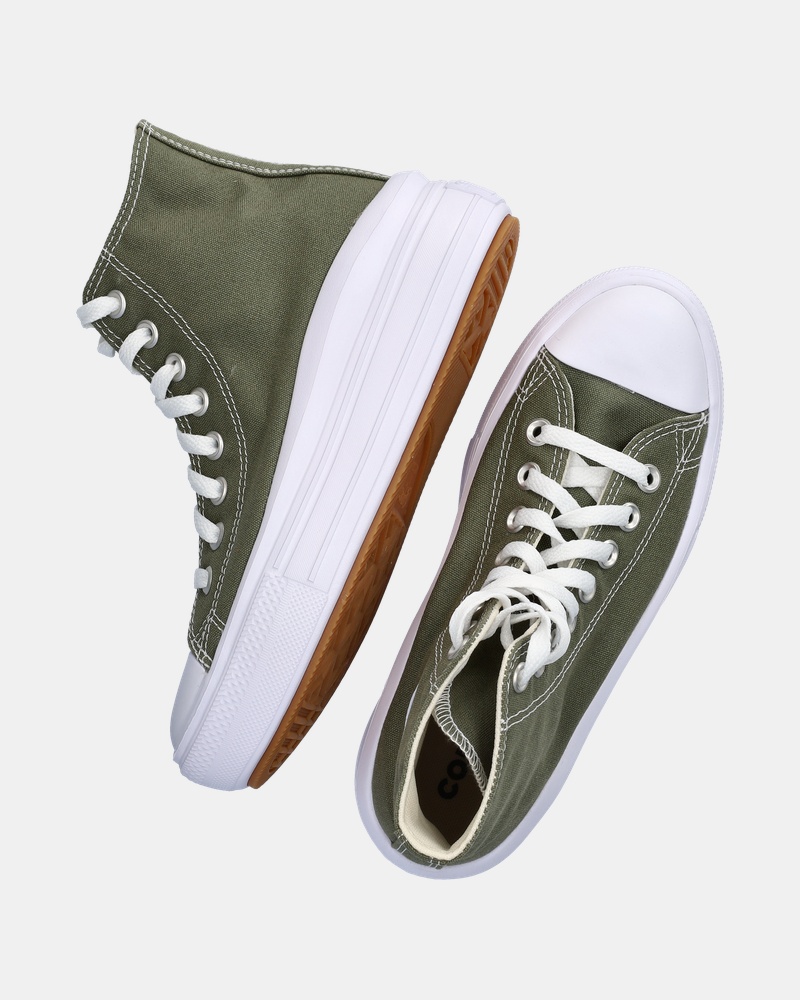Converse Chuck Taylor All Star Move Platform Hoge sneakers  - groen
