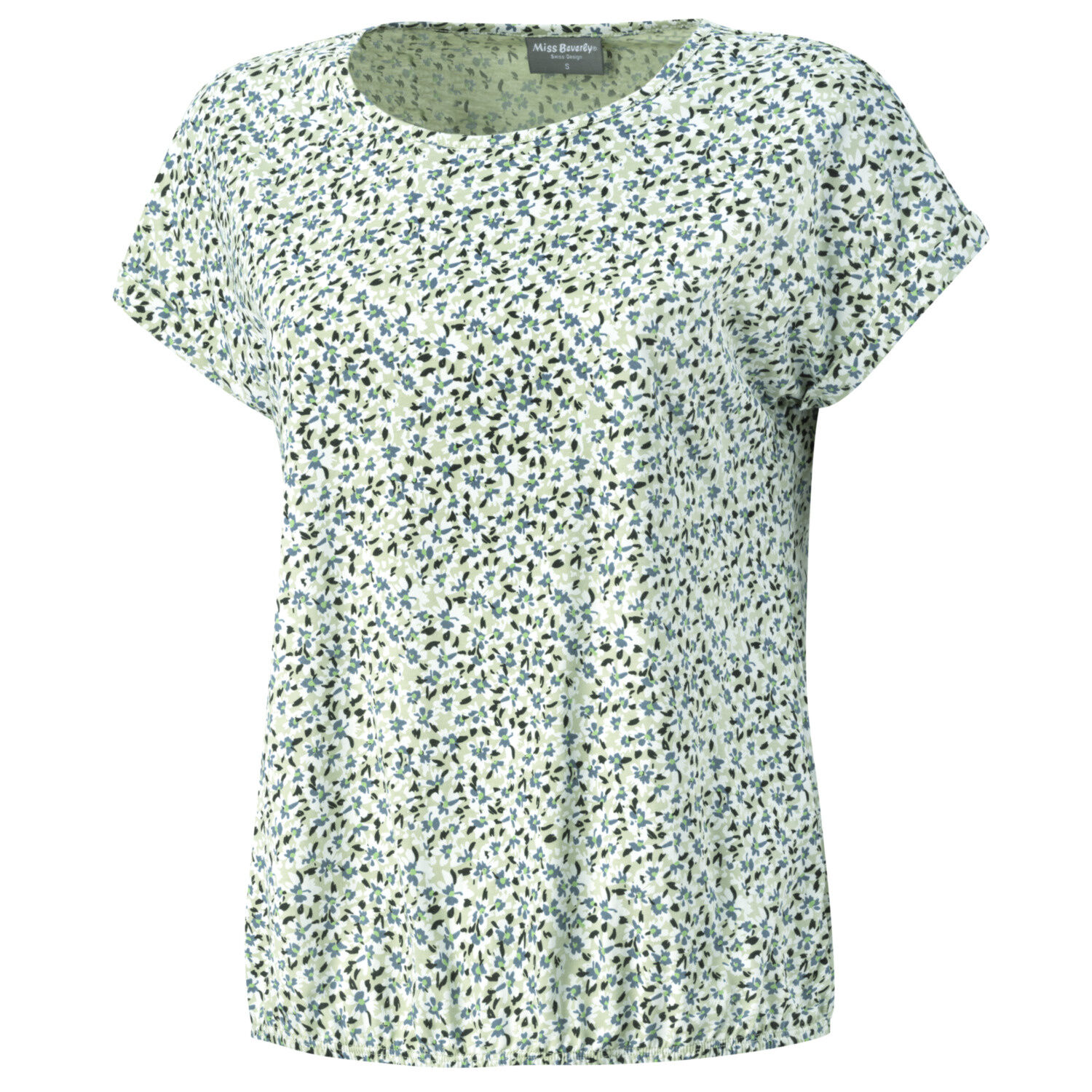 Bequemes T-Shirt mit floralem Print für Damen