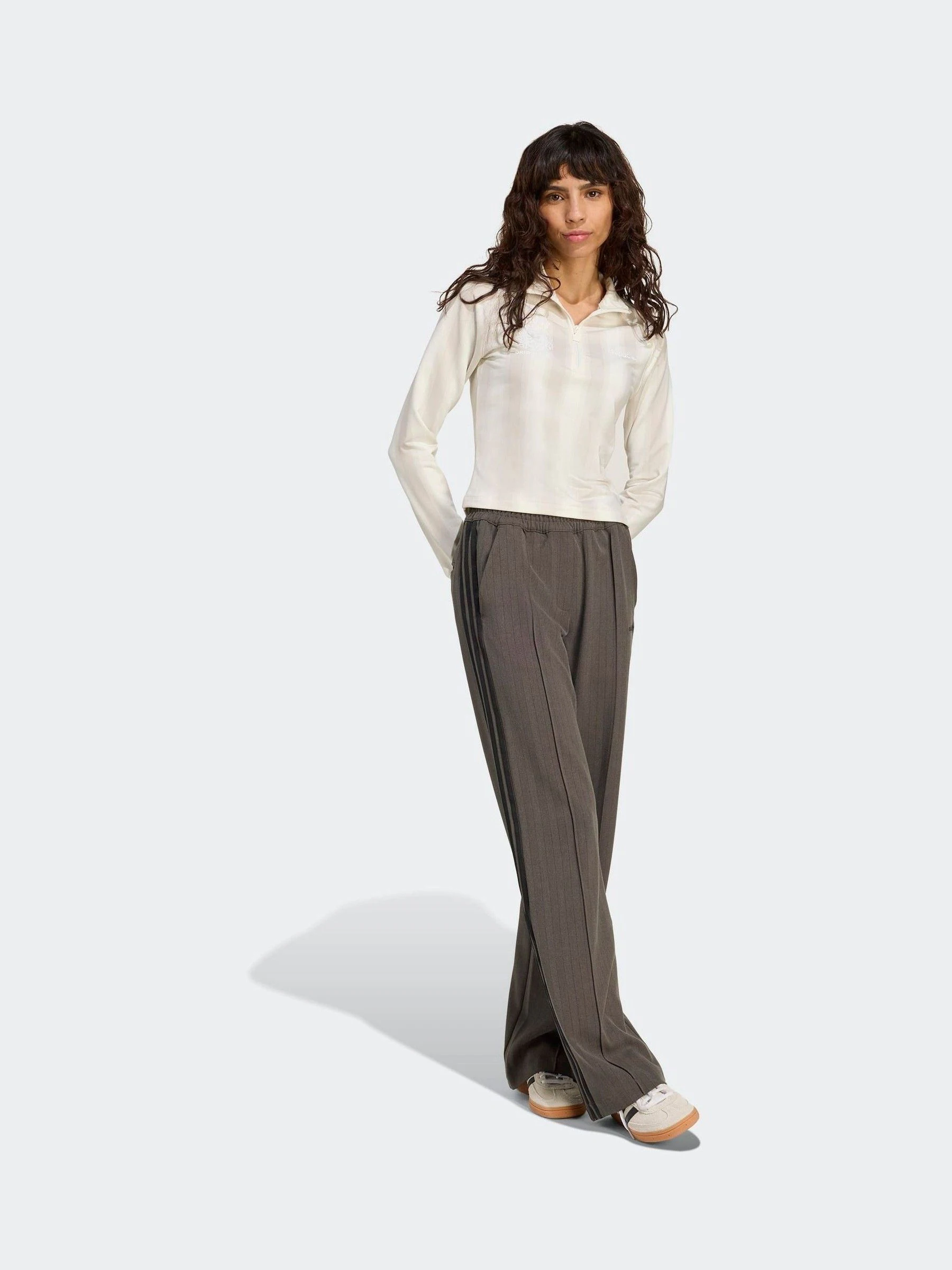 Bruin - Adidas Originals Tailored 3-Strepen Broek