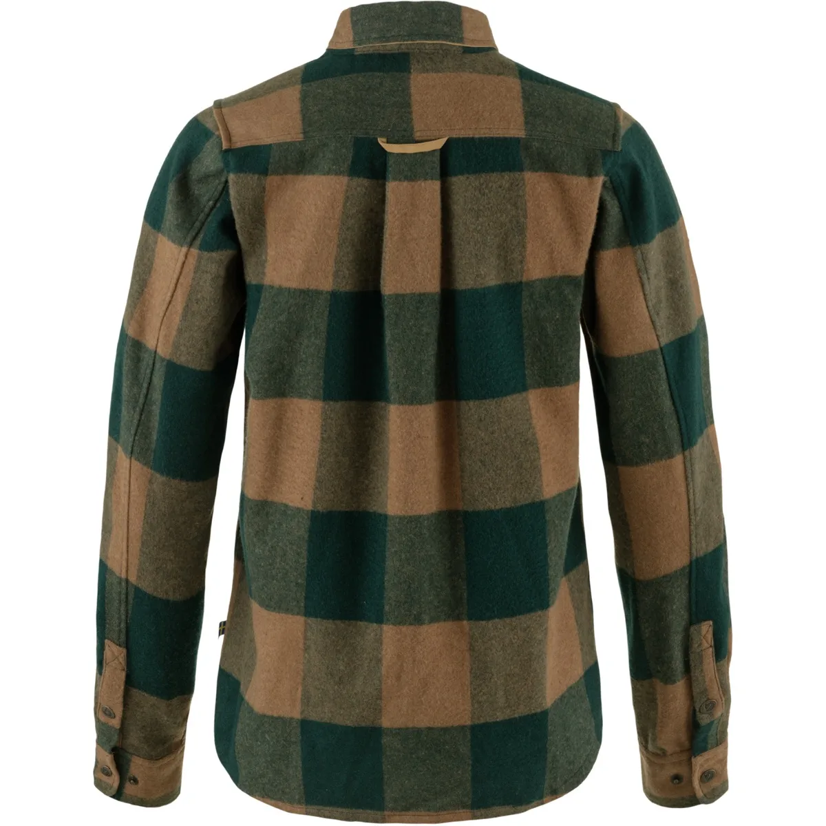 Fjällräven Women's Canada Shirt Longsleeve Deep Patina/Buckwheat Brown