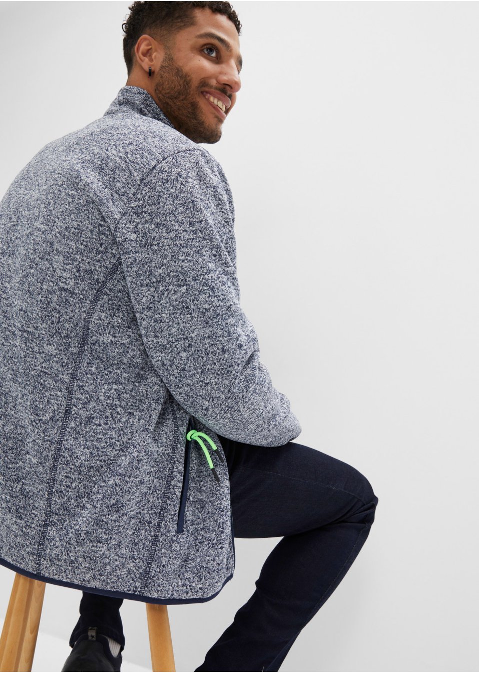 Veste en maille polaire
