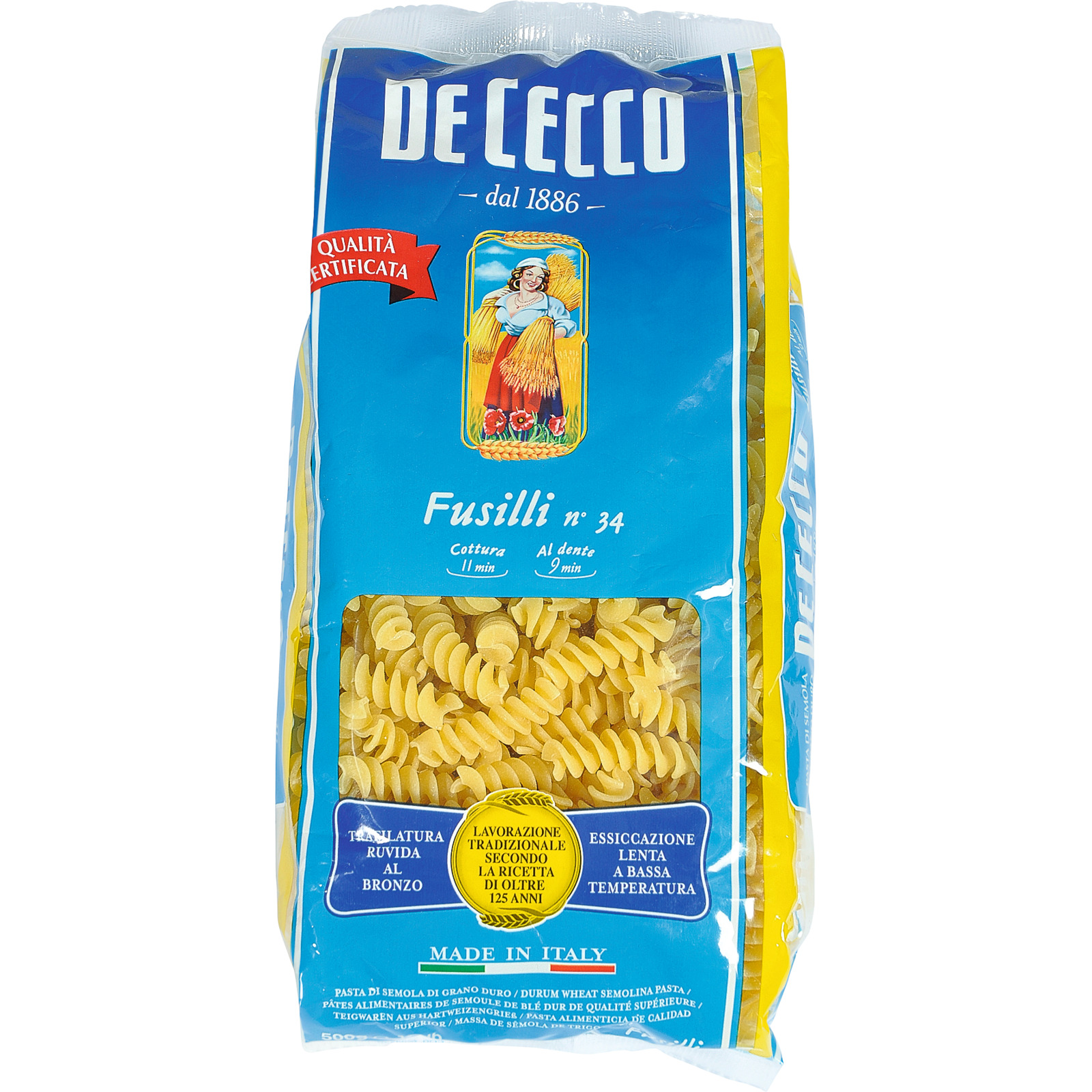 De Cecco Fusilli 34 500g