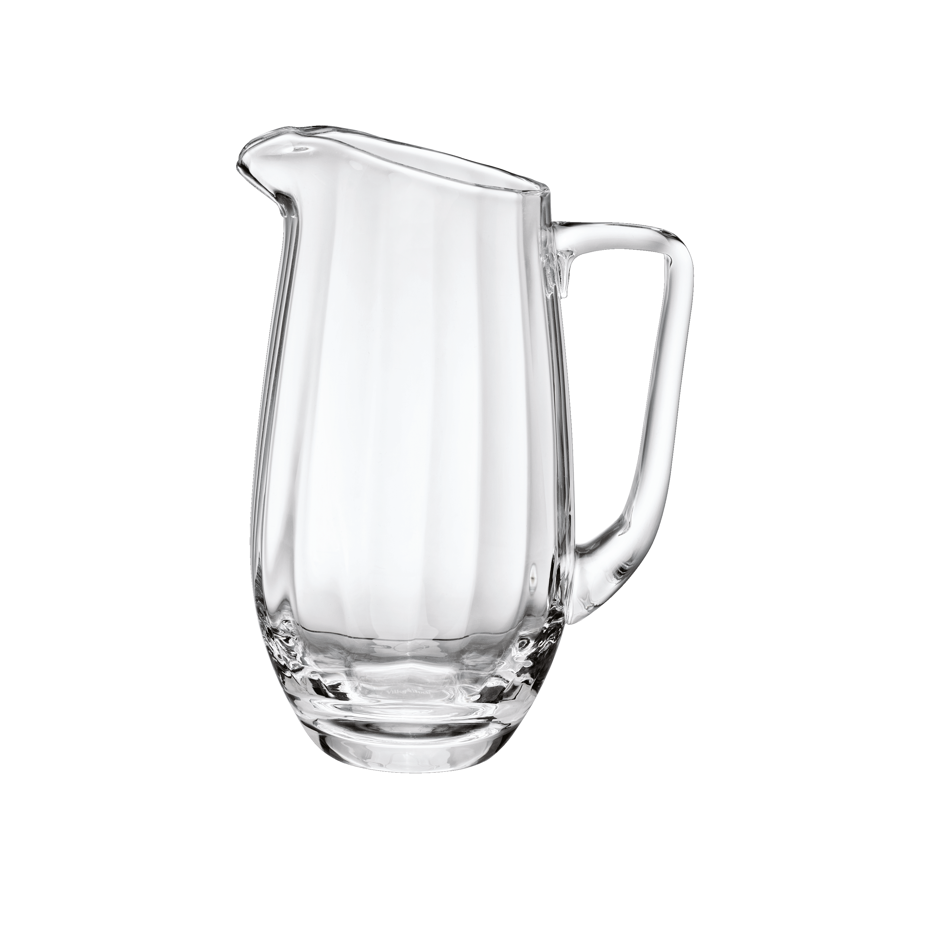 Rose Garden Glass pitcher Clear, 50.8 oz, crystal glass