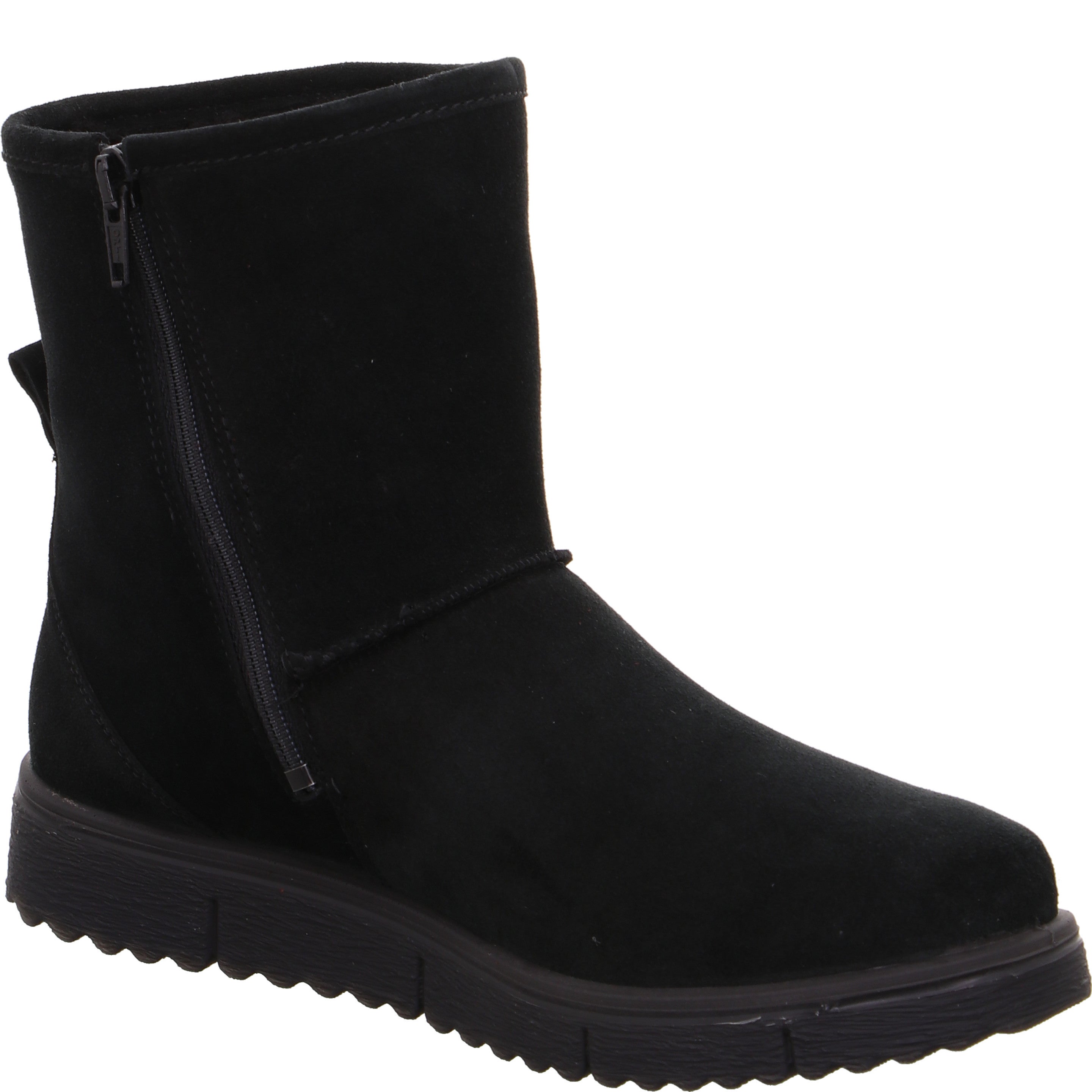 legero CAMPANIA Damen  Stiefelette mit Reißverschluss - Farbe: Schwarz - Größe: 7.5