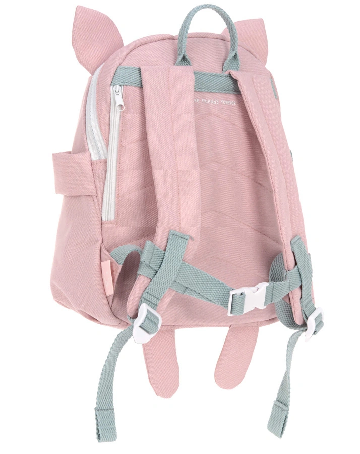 Kinderrucksack ABOUT FRIENDS – SCHWEIN (23x27x11) in rosa