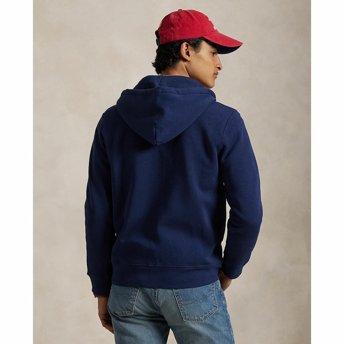 POLO RALPH LAUREN<br>Moletom com zíper Fleece