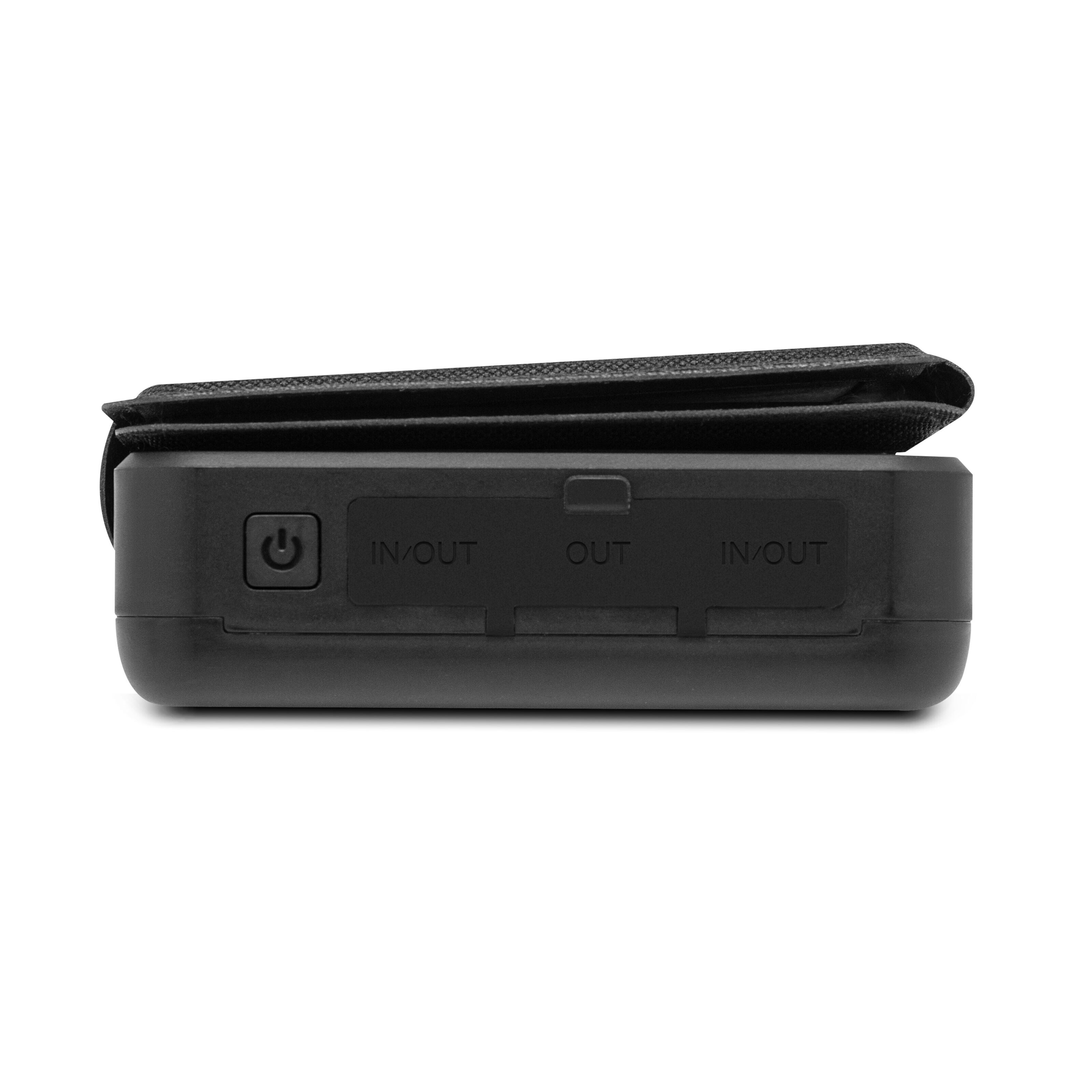 Linocell Powerbank med solcellelading 16 000 mAh