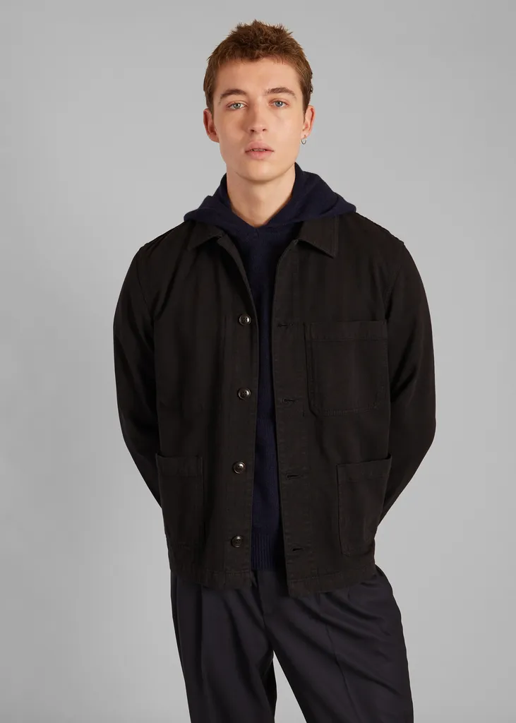 Veste worker en toile de coton L'Exception Paris