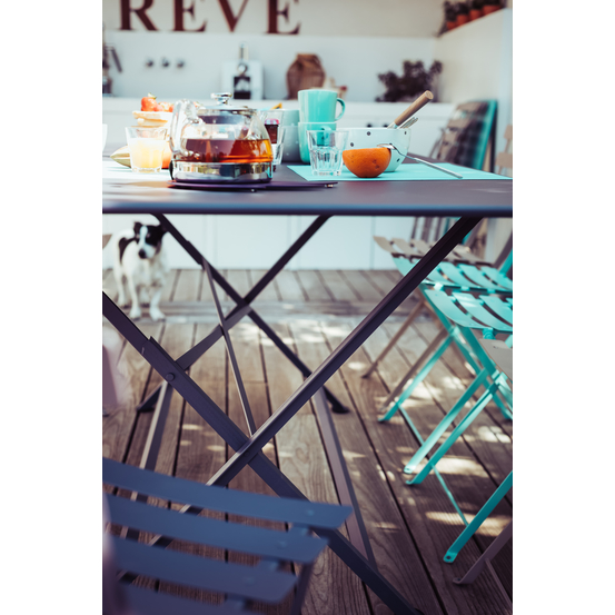 Table cargo 190x90 bleu acapulco