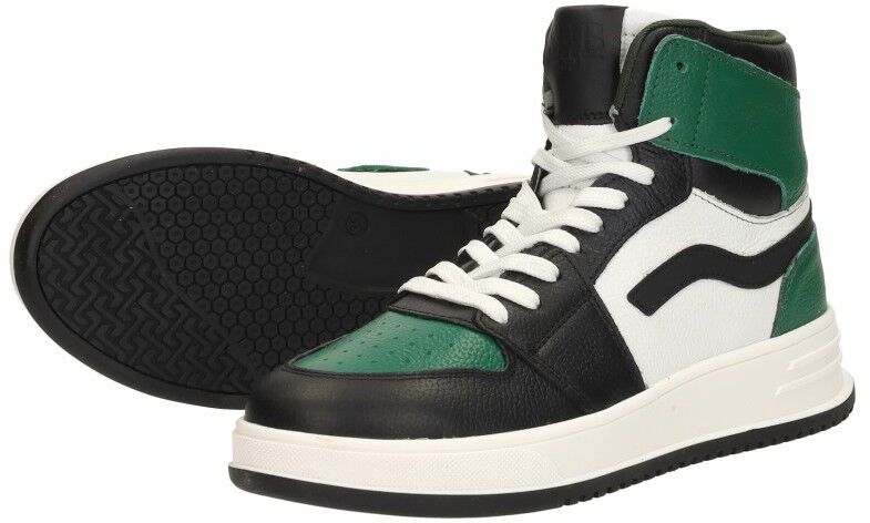 Sub55 Veterschoenen Hoog groen