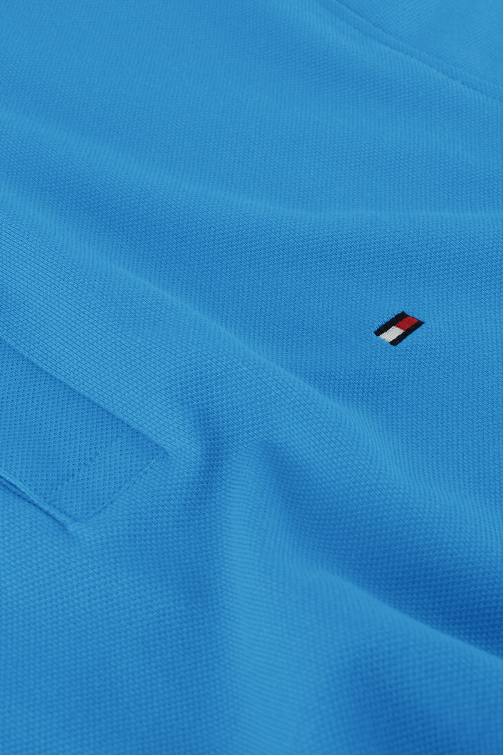 TOMMY HILFIGER blauwe tommy hilfiger polo 1985 slim polo