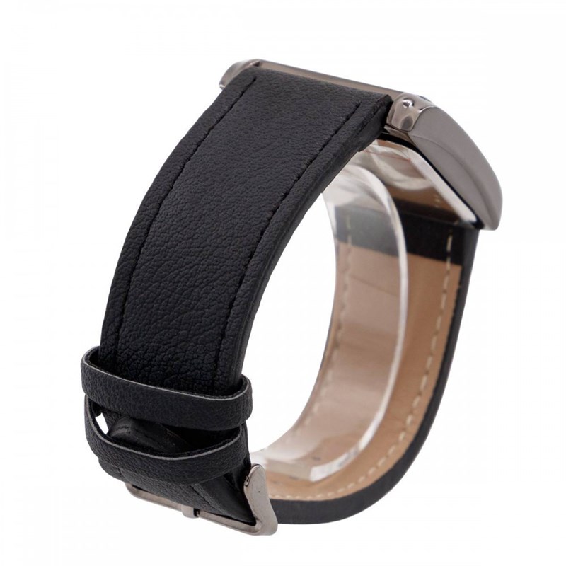 Coffret montre Homme GIORGIO bracelet Cuir Noir