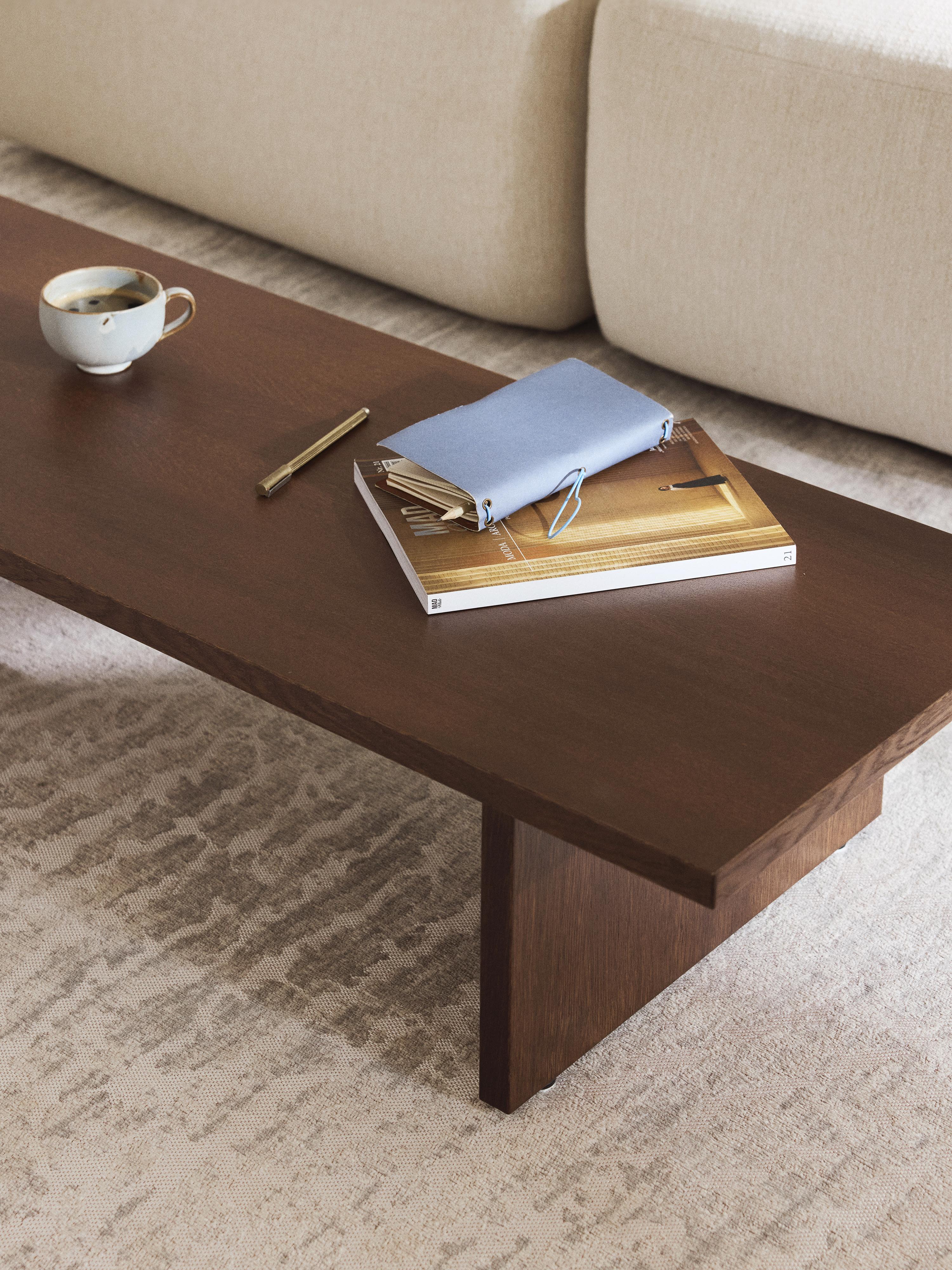 Lage houten salontafel Dako