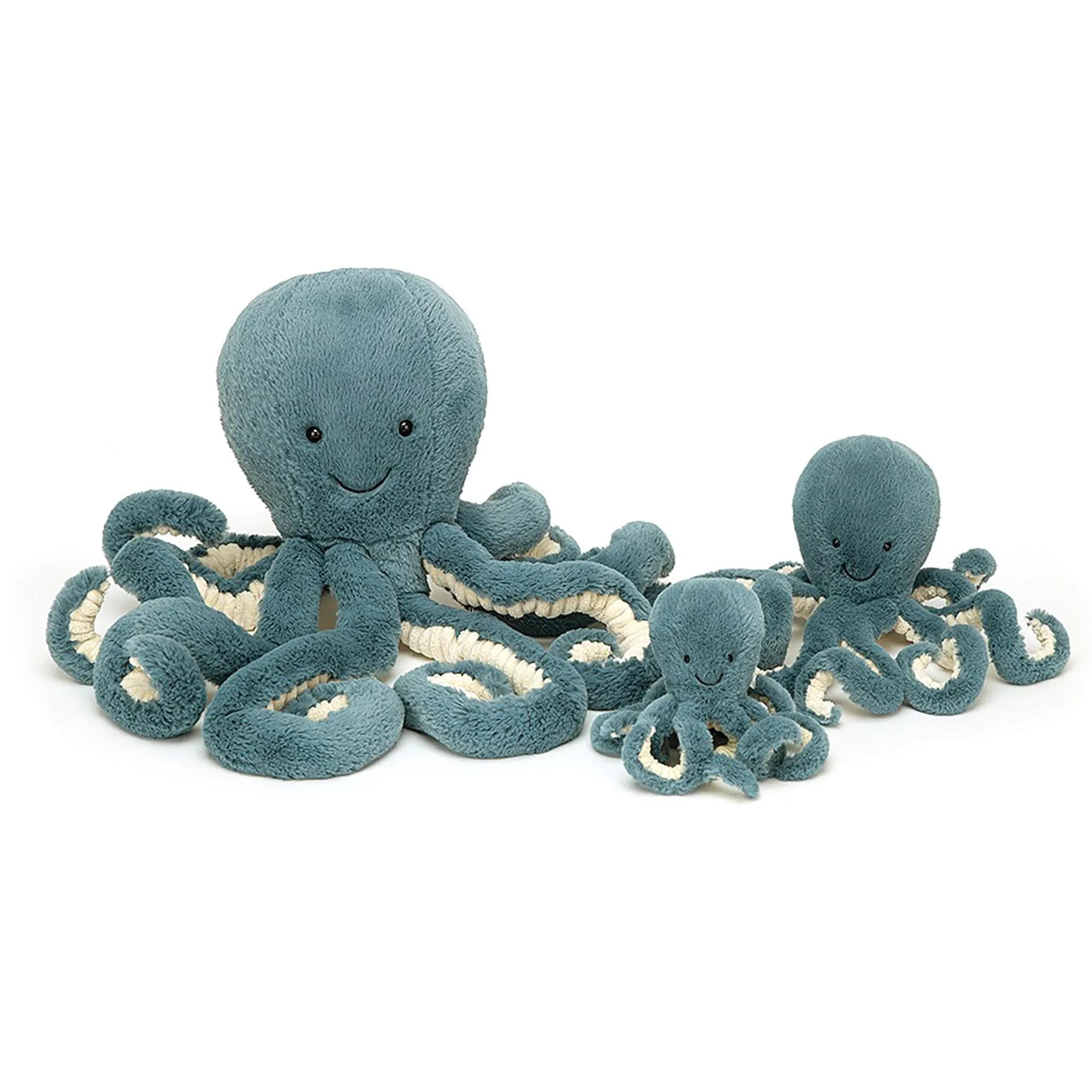 Jellycat Pieuvre Storm 9 - Bleu