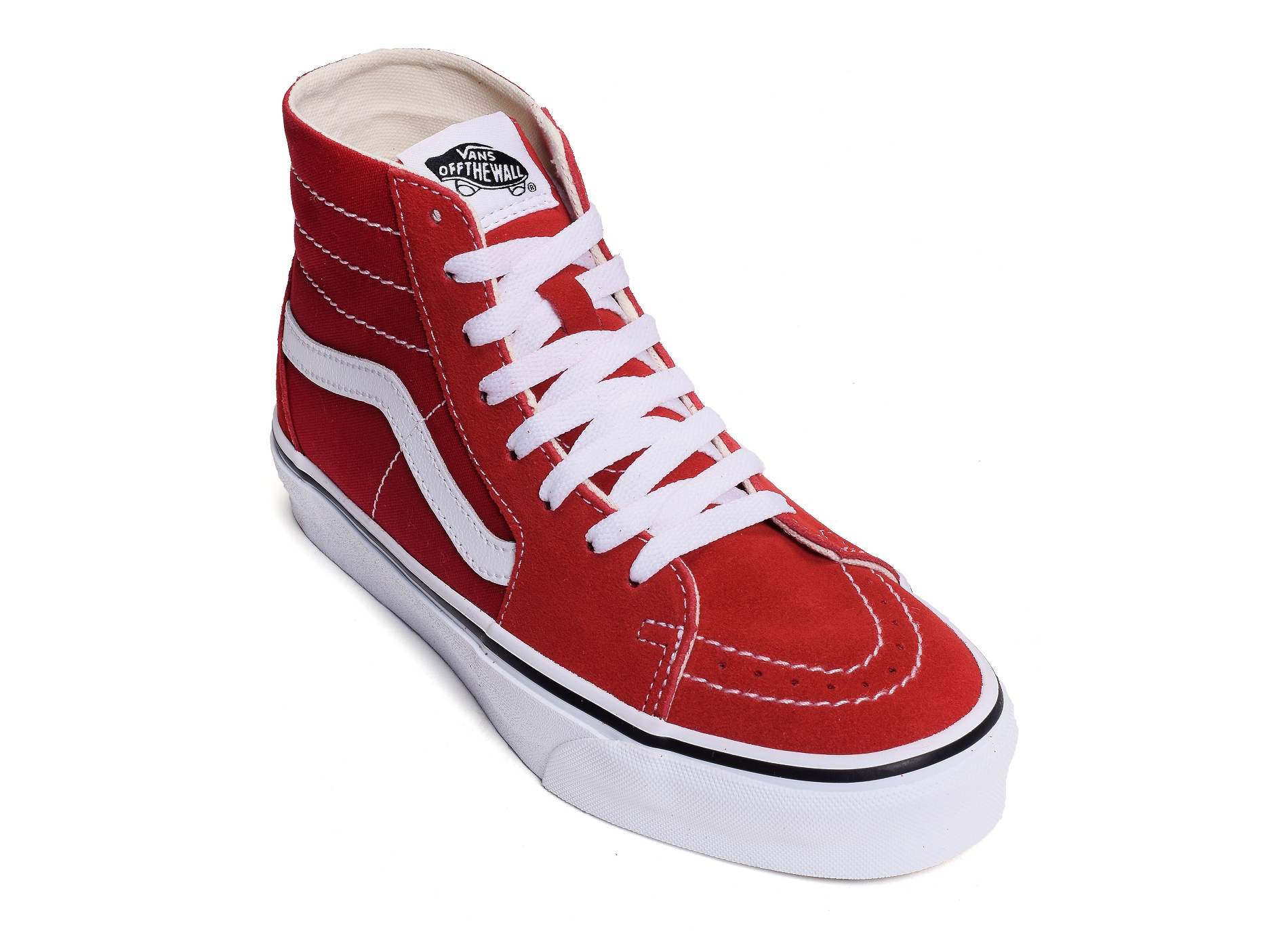 Ua sk8 hi tapered rouge