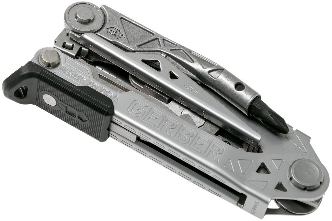 Gerber Center-Drive Plus multitool, lederen foedraal en bit set 30-001599