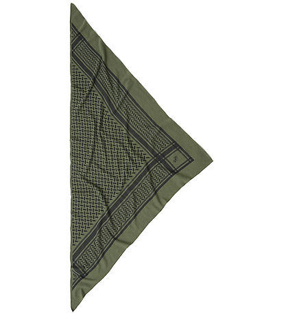 Lala Berlin Schal - 162 x 85 - Dreieck Trinity - Moos/Asphalt