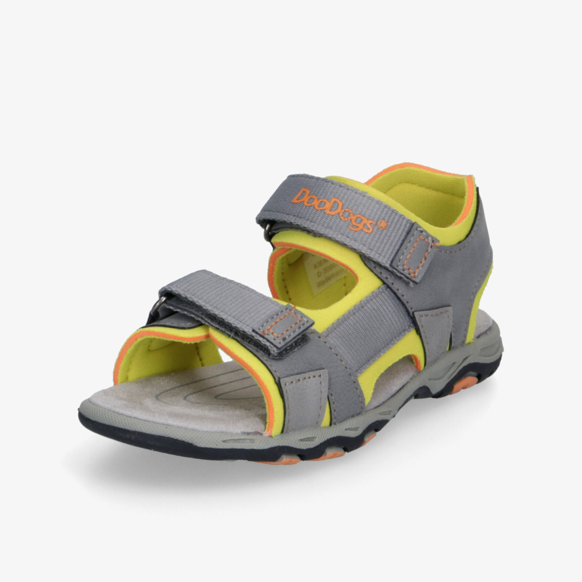 DooDogs Kinder Sandalen grau