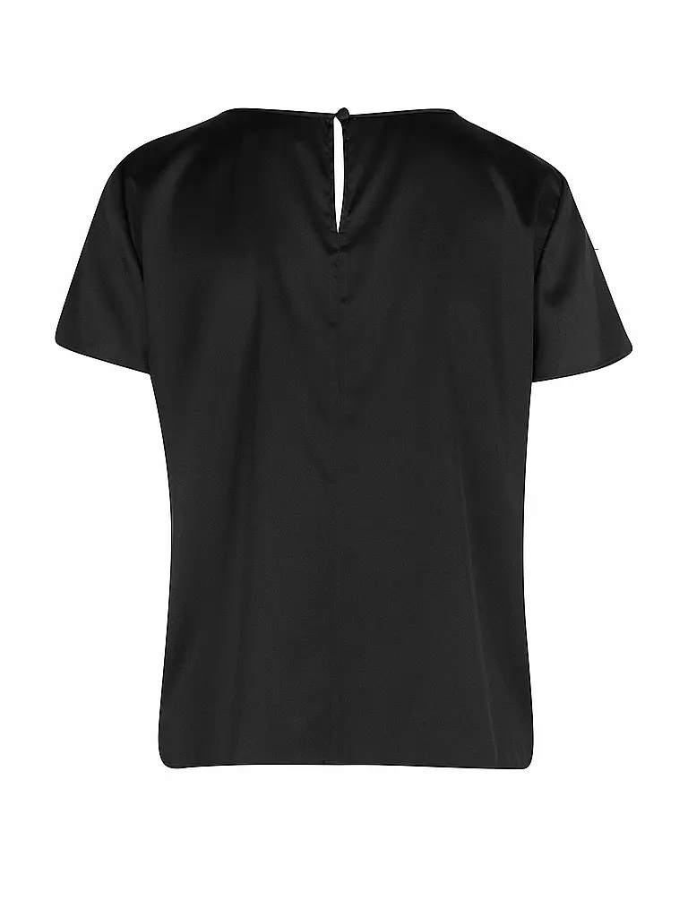 EMPORIO ARMANI Seidentop  schwarz