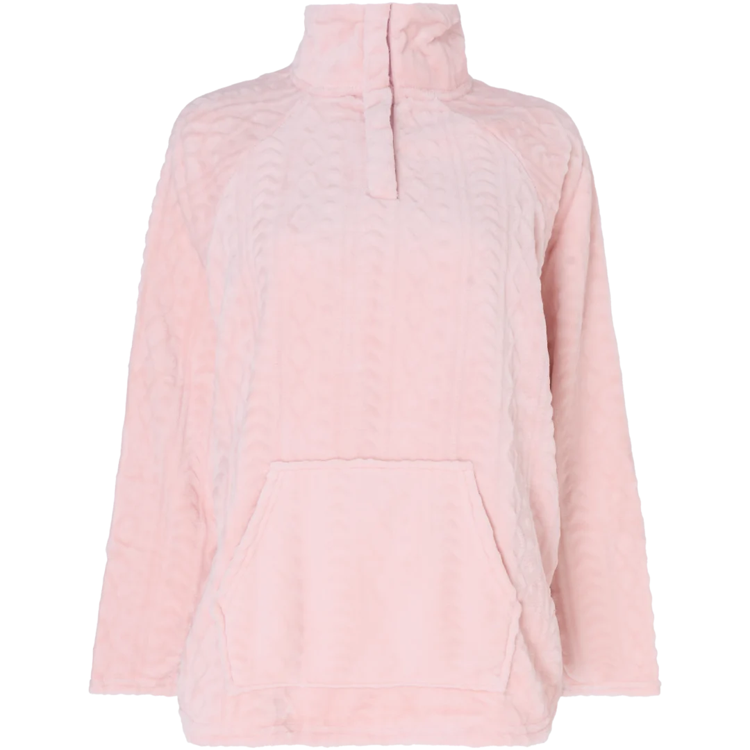 Fleecetrui met rits Maten S - XL | diverse varianten