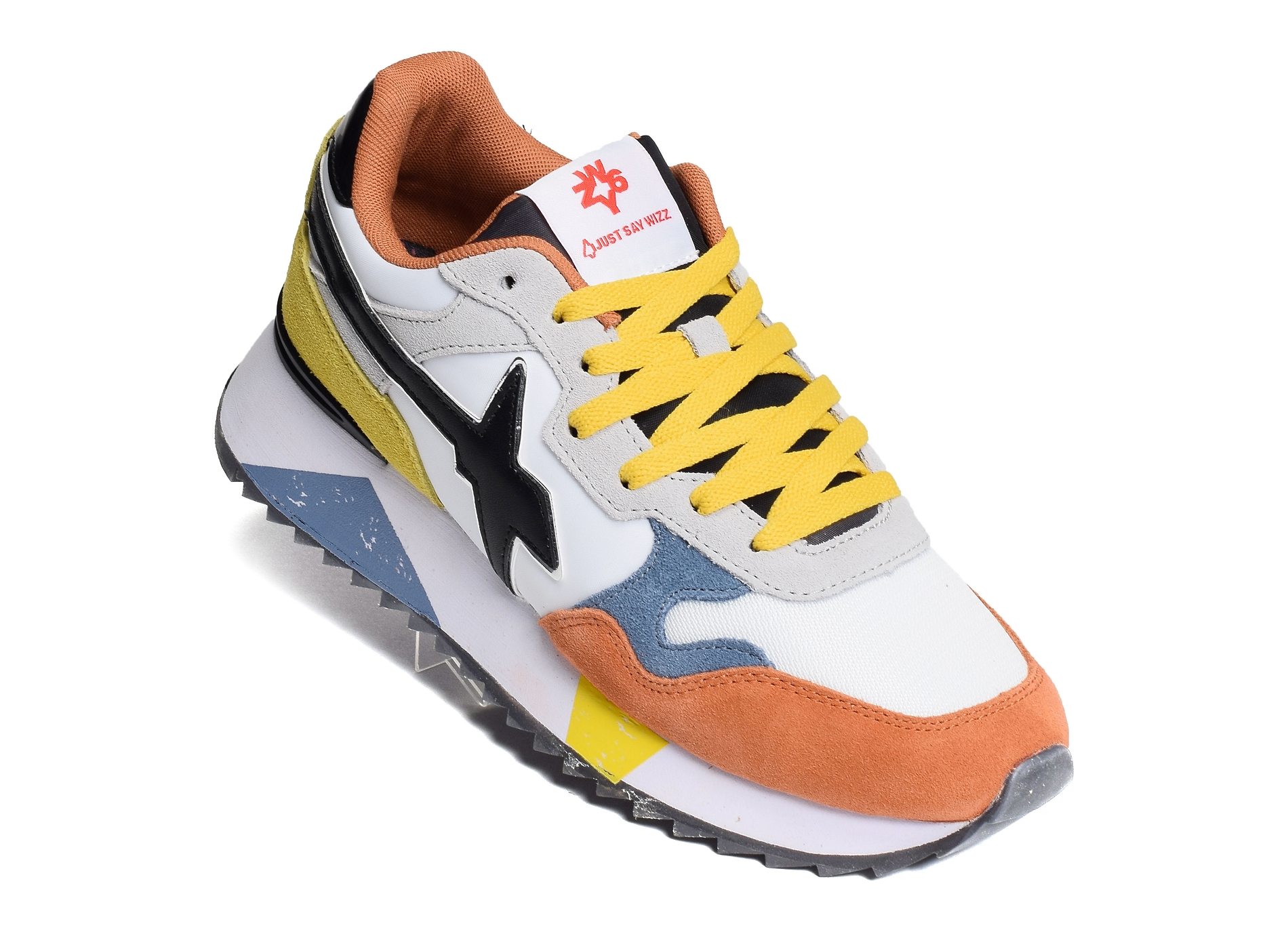Yak blanc multicolore