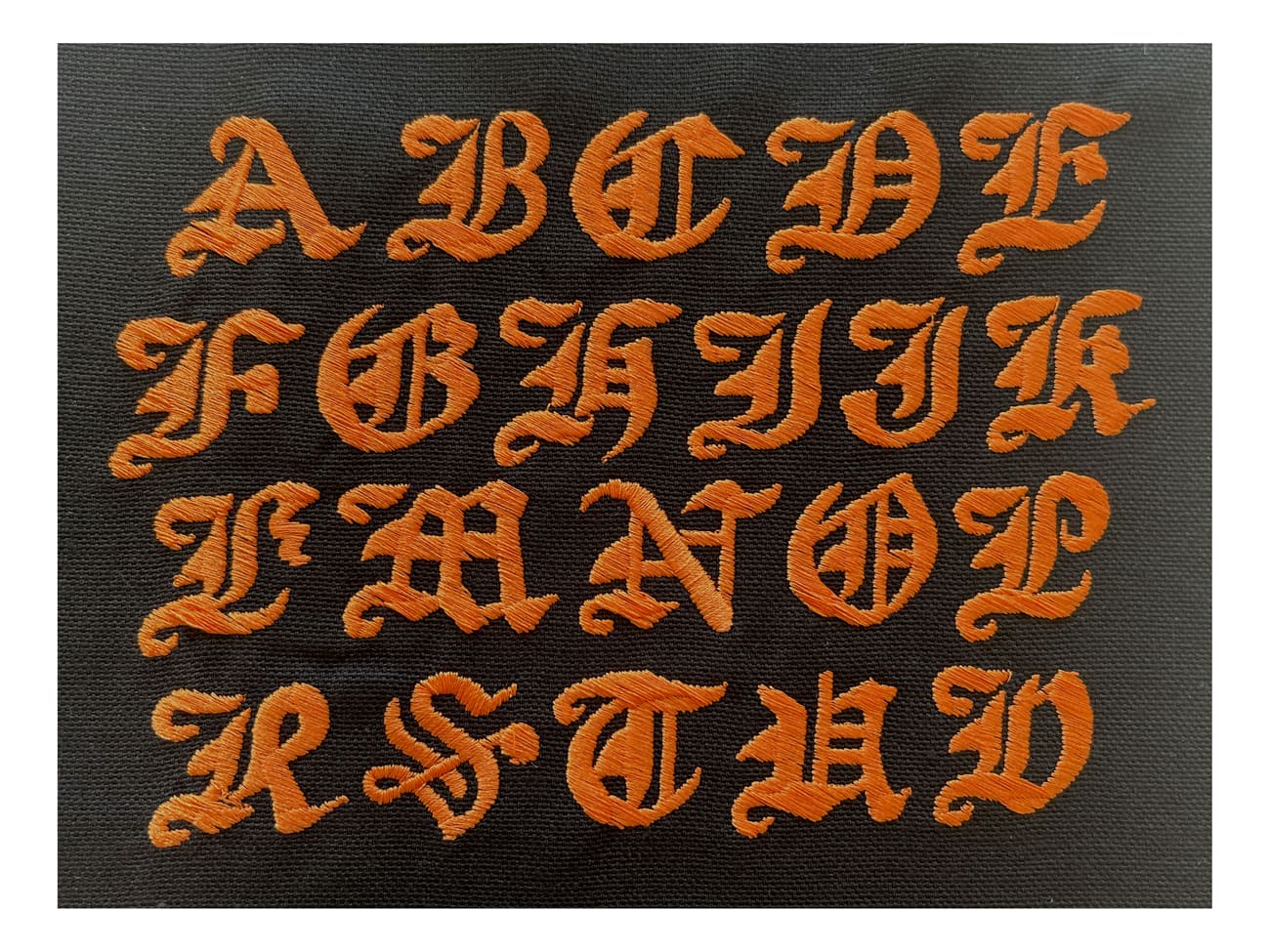Broderie - Modèle C3 - Orange - Meilleur du Chef