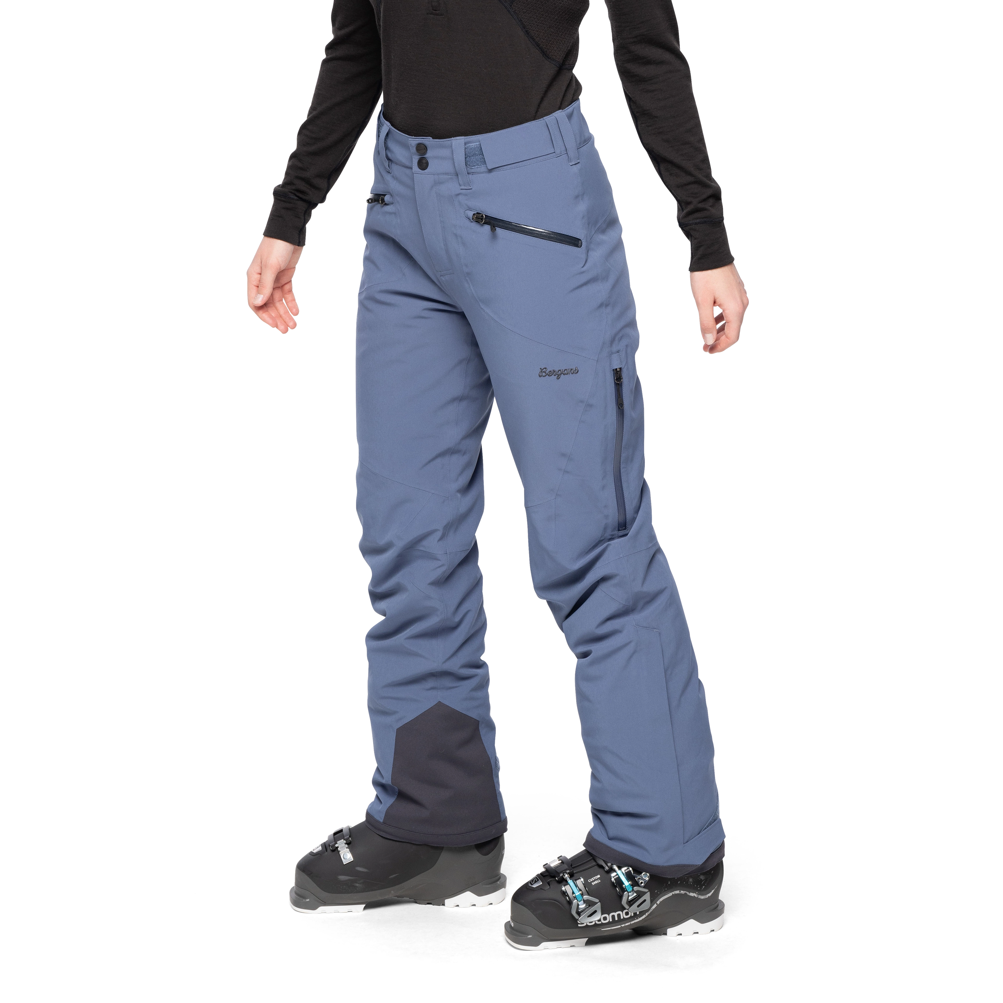 Oppdal Insulated Lady Pants Granite Blue