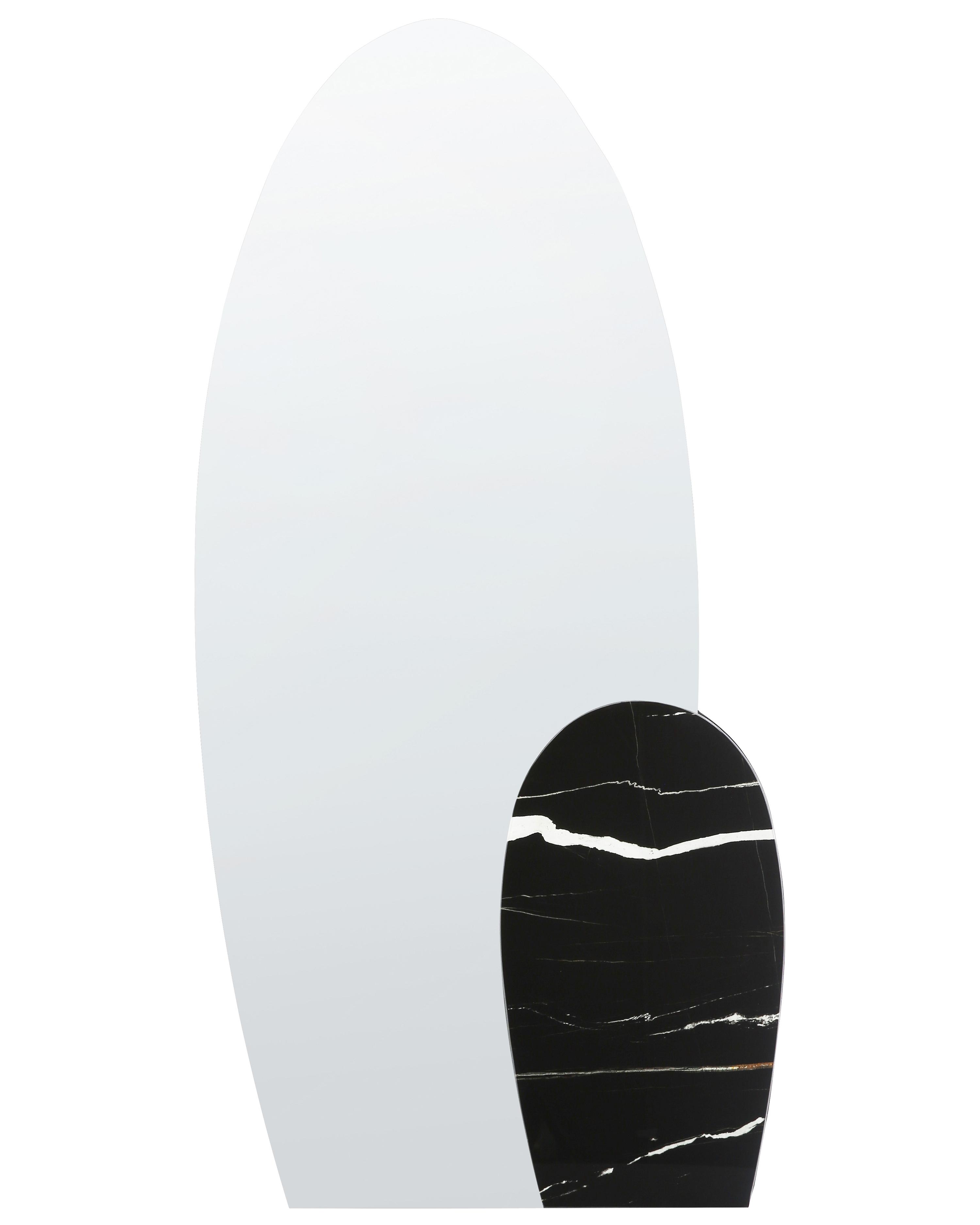 Wandspiegel VIERZON 58 cm 120 cm Zwart