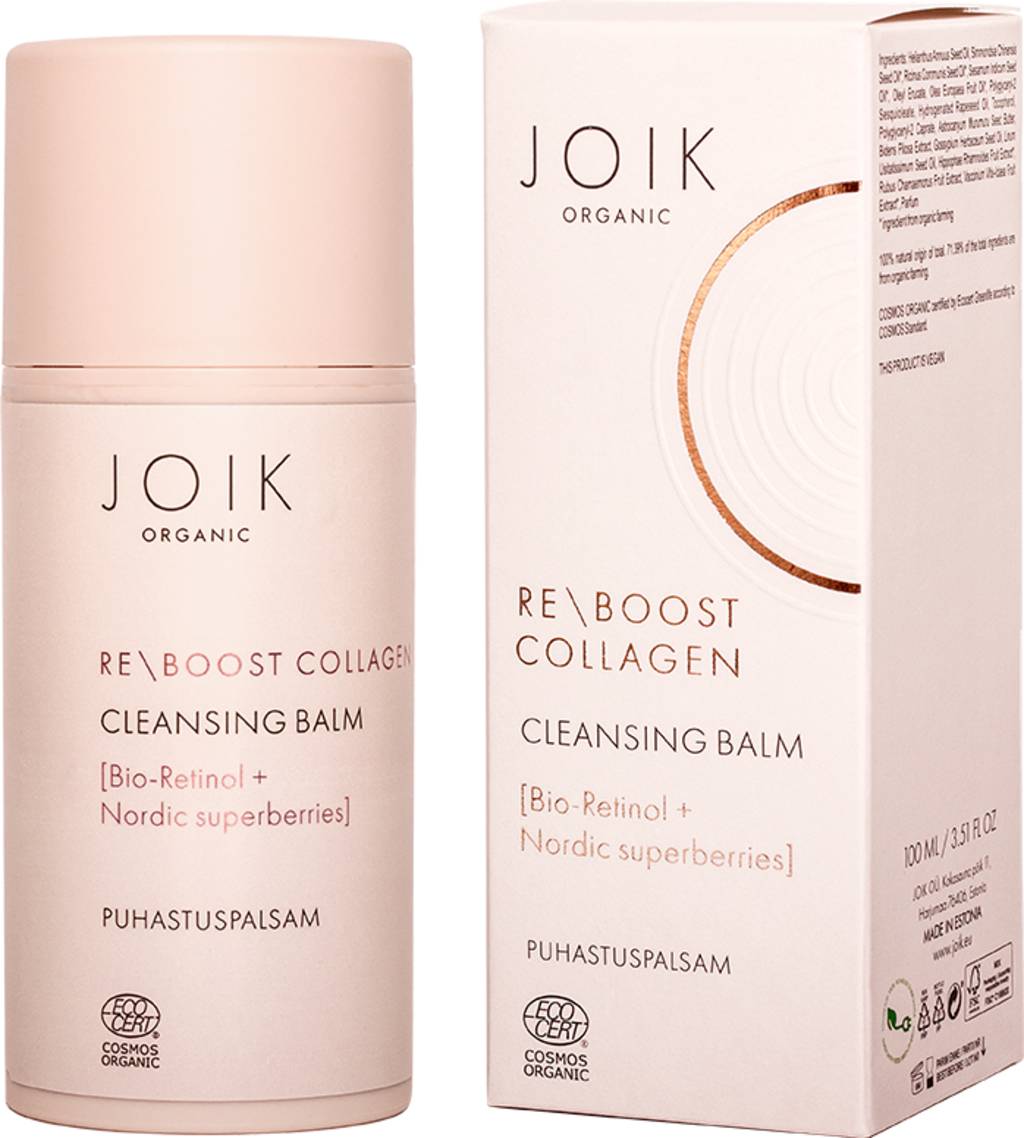 JOIK Organic  Re-Boost Collagen Cleansing Balm, 100 ml