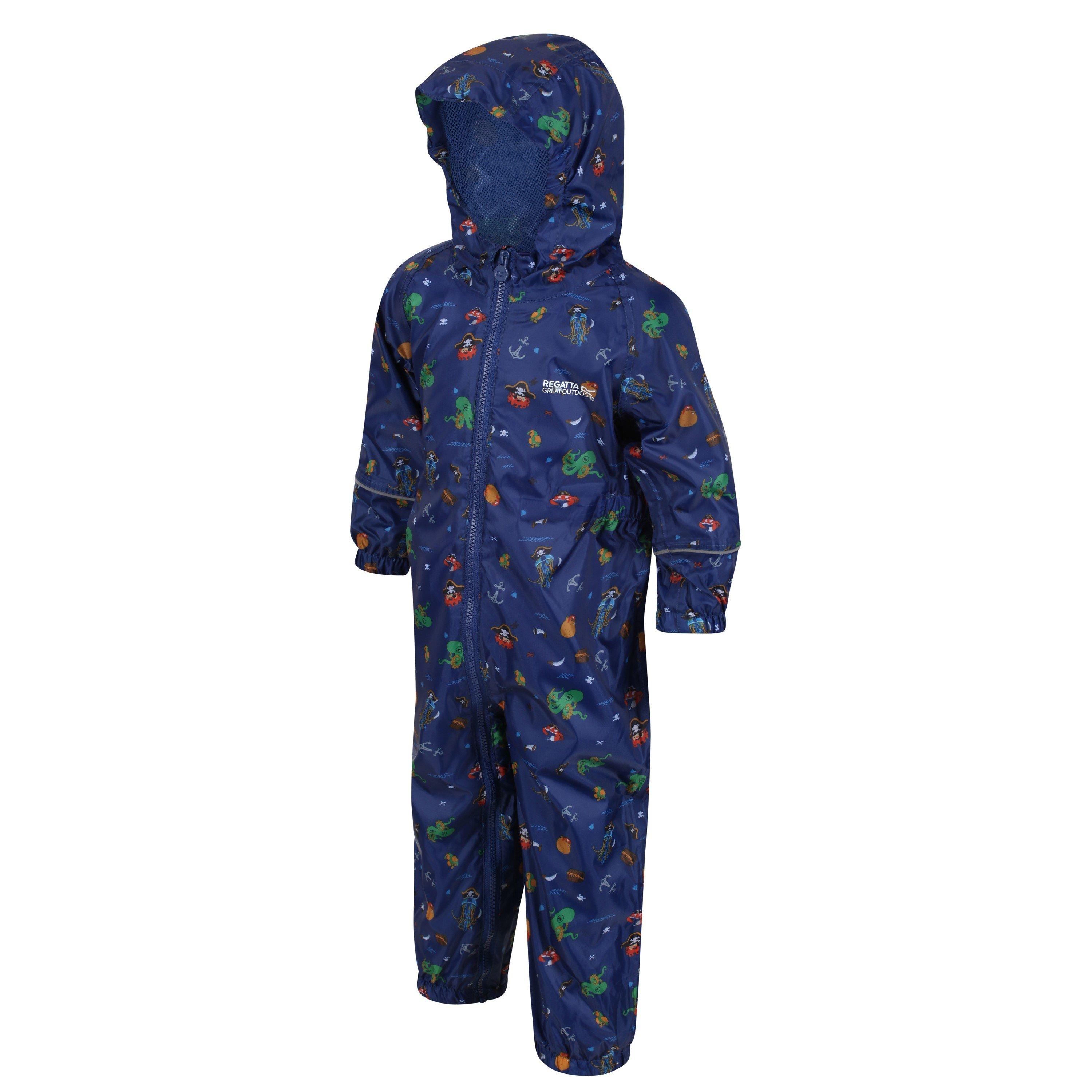 Regatta Regatta Little Adventurers Pobble Waterproof Suit Snowsuit Unisex Kids