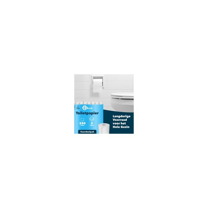 Toiletpapier 112st soft cellulose 3laags 250vel 2x56 rollen (6151204726785)