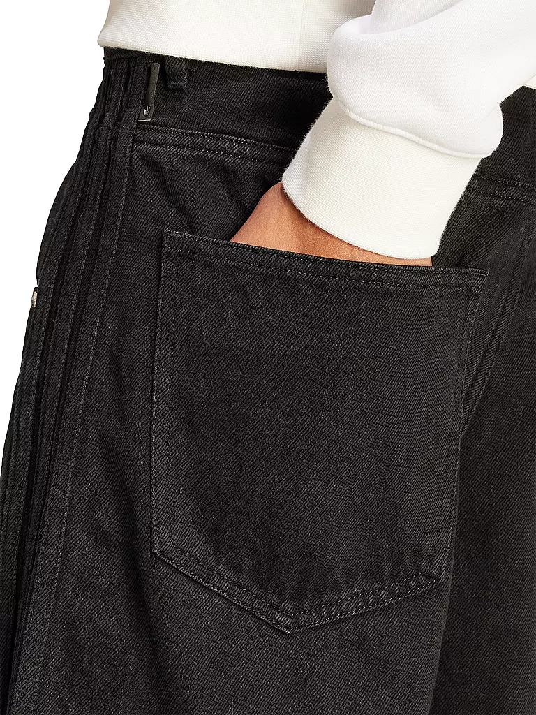 ADIDAS ORIGINALS Jeansshorts schwarz
