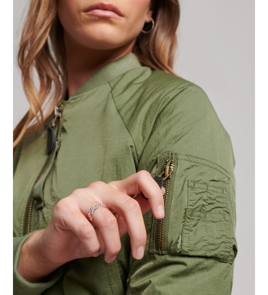 Jaqueta militar vintage Superdry Suikajan verde
