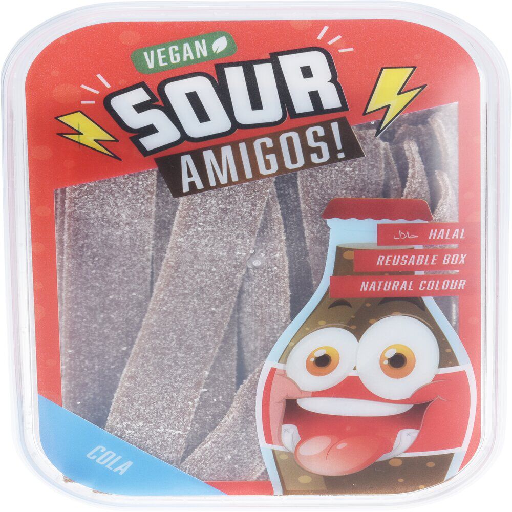 Bonbon acidulé halal et vegan goût cola 310gr