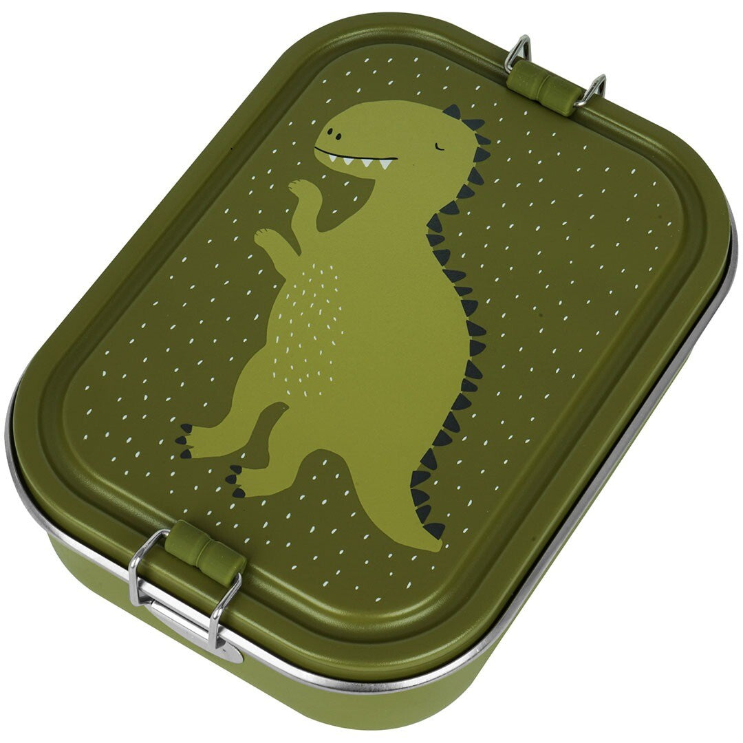 Trixie rvs broodtrommel mr. dino - 1200 ml