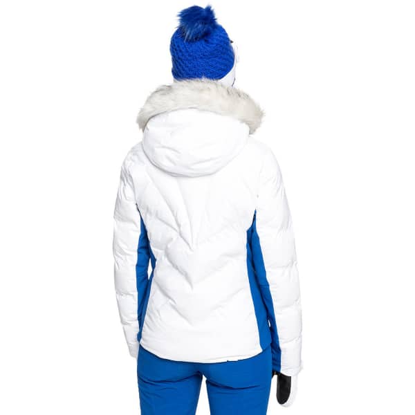 Veste de ski ROXY SNOWSTORM JK BRIGHT WHITE