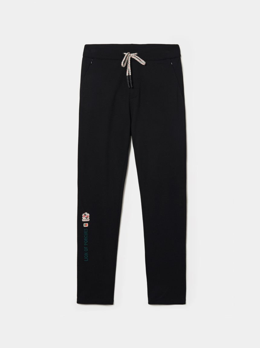 Calças jogger com cordões Lion x FDI