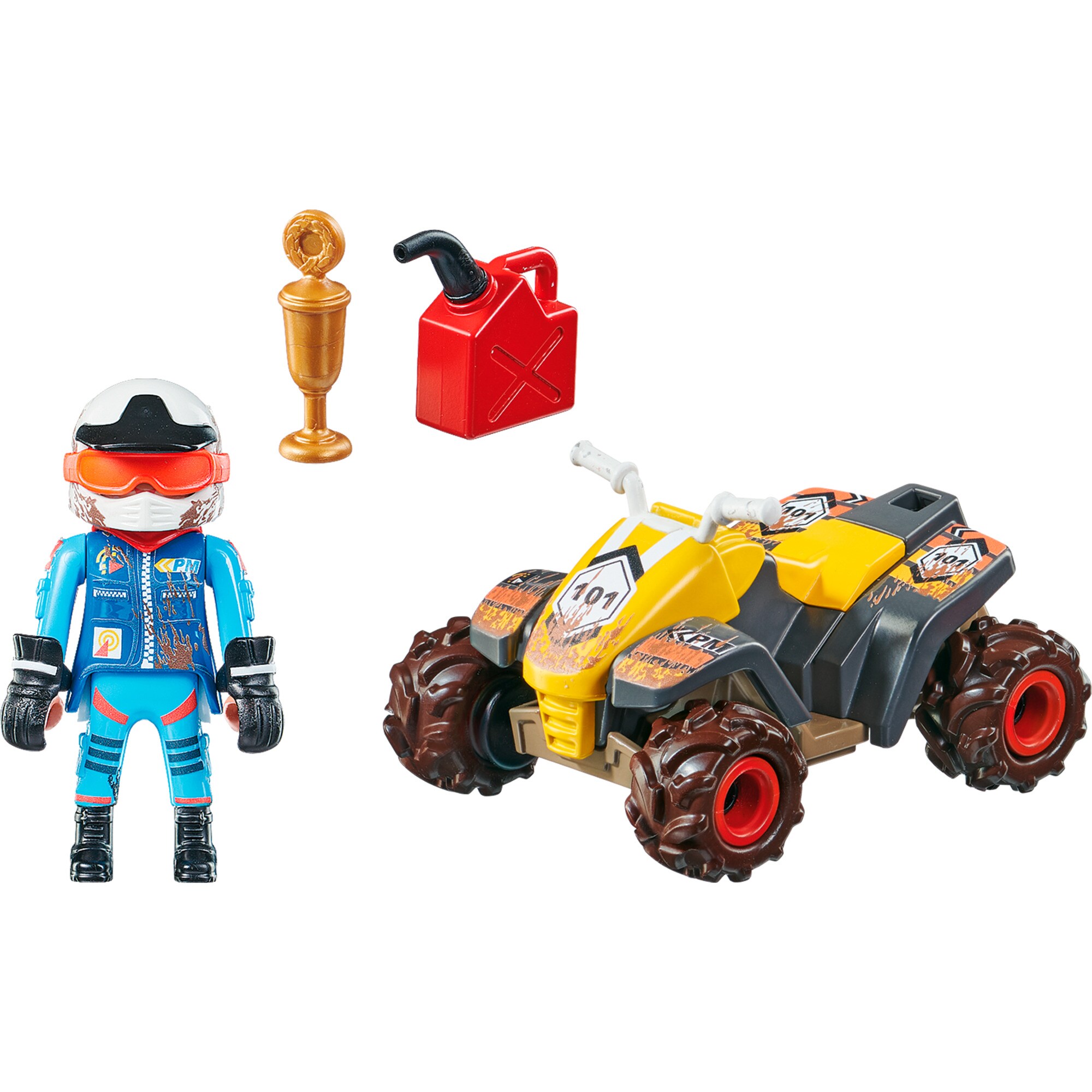 PLAYMOBIL Konstruktionsspielzeug Offroad-Quad