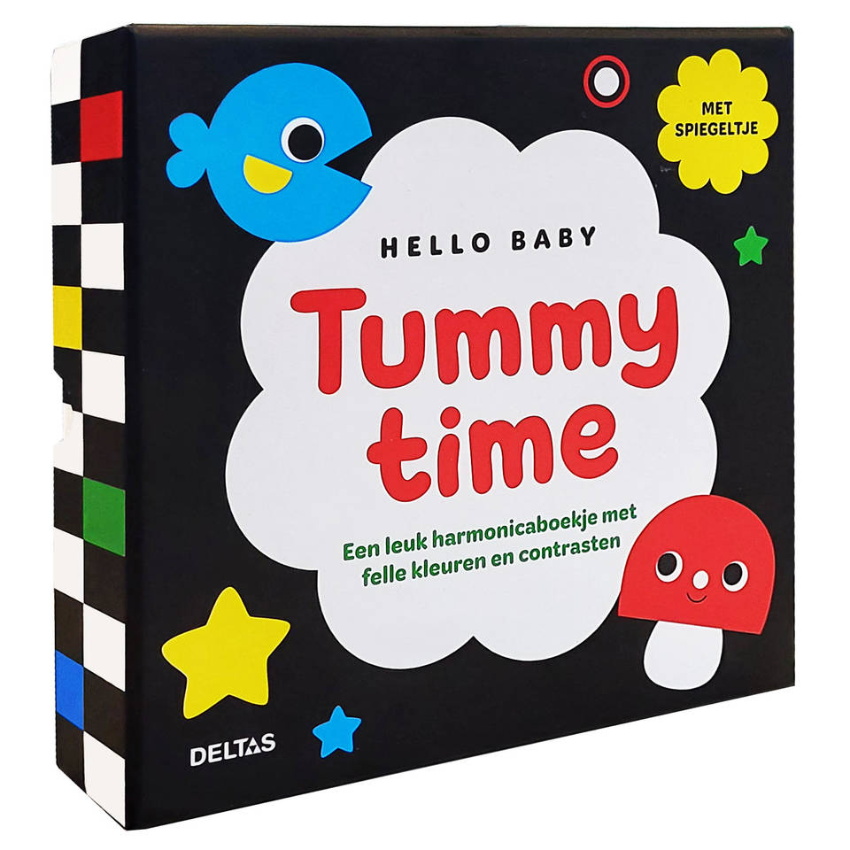 Hello Baby Tummy time harmonicaboekje