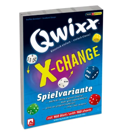 Nürnberger Spielkarten Qwixx – X-Change Zusatzblöcke
