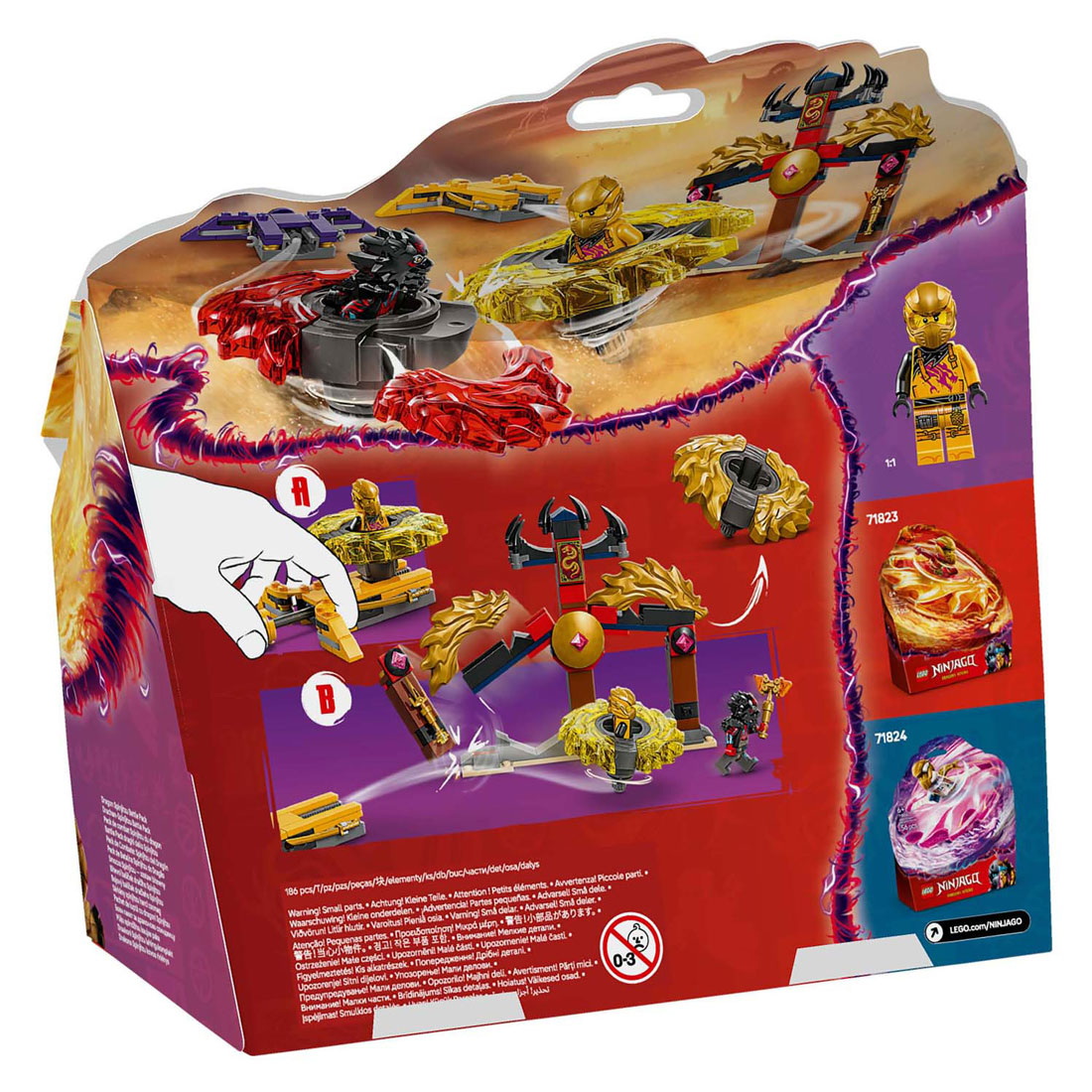 LEGO Ninjago 71826 Spinjitzu Drakenstrijdpakket