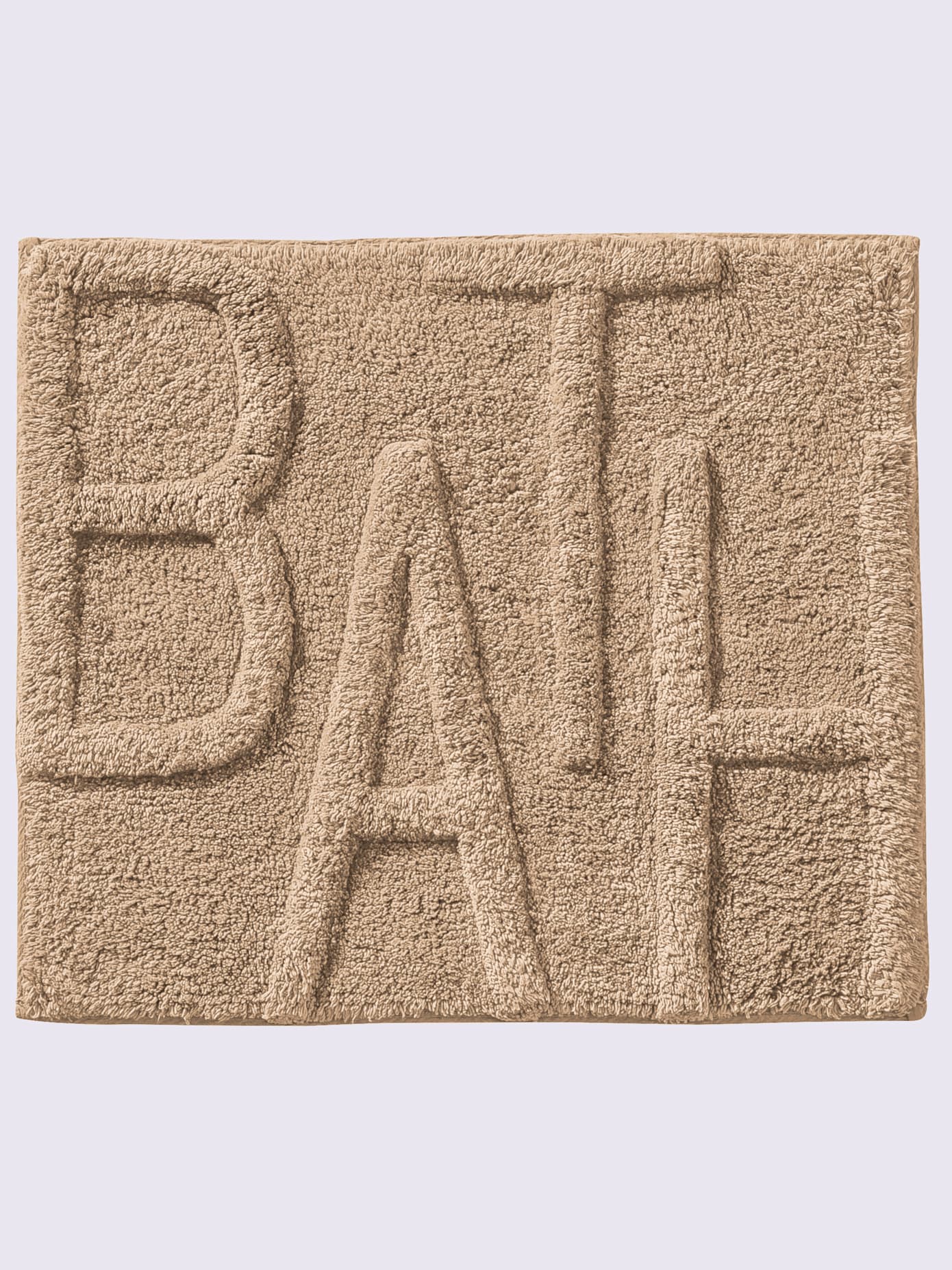 Tapis de bain coton recyclé
